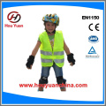 Standard yellow Safety vest for Children, PMS Fabric colour can be customized